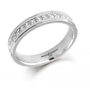 Brown & Newirth 'Devine' Half Eternity Ring