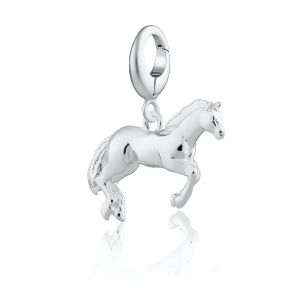 Lily Charmed Horse Charm Silver - item number CSHR
