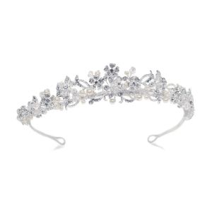 Ivory & Co Hyacinth Pearl Tiara