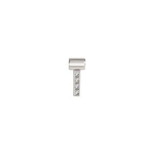 Nomination SeiMia pendant with letter I - Sterling Silver and Zirconia
