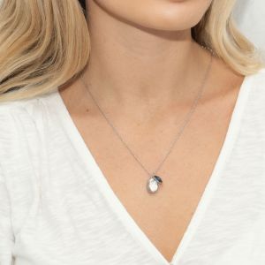 Sarah Alexander Iceberg Kyanite and Nugget Charm Necklace