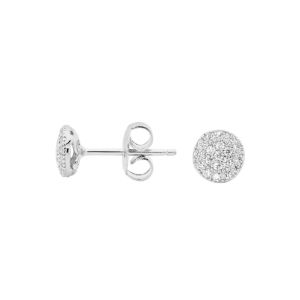Georgini Petite Circle Stud Earrings - Silver