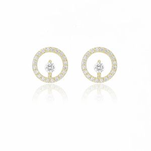 Georgini Goddess Cora Earrings - Gold - IE1116G