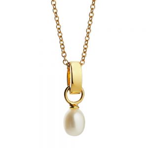 Jersey Pearl VIVA Pendant, Gold