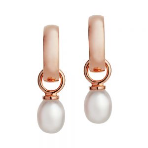 Jersey Pearl VIVA Earrings, Rose-Gold VIVAE-RG