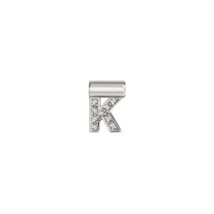 Nomination SeiMia pendant with letter K - Sterling Silver and Zirconia 