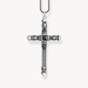 Thomas Sabo Necklace with Cross Pendant - KE2003-508-11