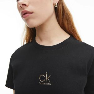 Calvin Klein Gold Tone Statement Earrings KJALJE140100