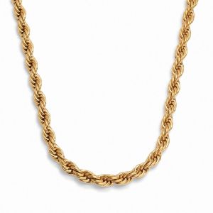 Katie Loxton Reine Waterproof Gold Rope Necklace