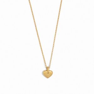 Katie Loxton Alora Heart Waterproof Gold Necklace KLJ6242