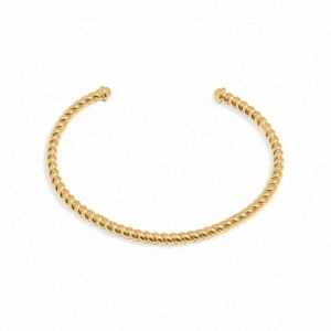 Katie Loxton Celine Waterproof Gold Rope Bangle