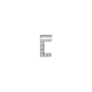 Nomination SeiMia pendant with letter L - Sterling Silver and Zirconia 