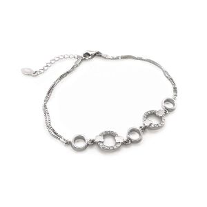 Sarah Alexander Limelight Crystal Silver Bracelet