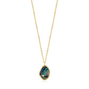 Ania Haie Tidal Abalone Necklace
