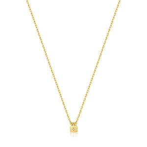Ania Haie Gold Padlock Necklace N032-02G