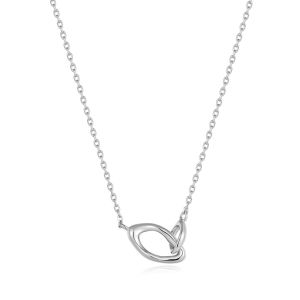 Ania Haie Silver Wave Link Necklace - N044-01H