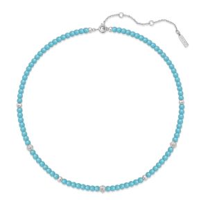 Ania Haie Lab Created Turquoise Silver Necklace - N063-03H