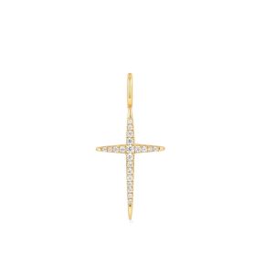 Ania Haie Gold Cross Charm NC048_31G