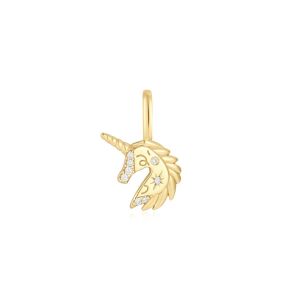 Ania Haie Gold Unicorn Charm NC052-10G
