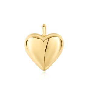 Ania Haie Gold Dome Heart Charm - NC060-08G