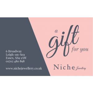 Niche Jewellery In Store Gift Voucher £100