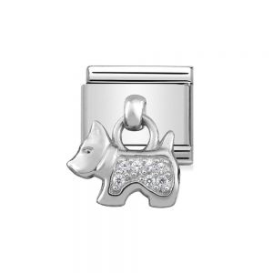 Nomination Classic Charm Stainless Steel and 925 Silver Dog 331800_09