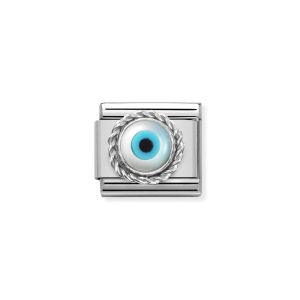 Nomination Classic Silvershine Greek Eye Charm