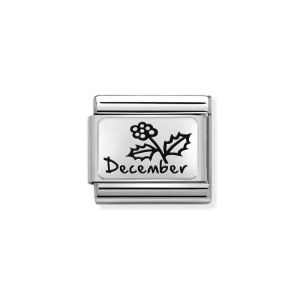 Nomination Classic Silver Holly December Flower Charm 330112_24