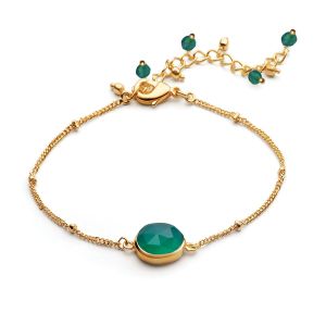 Sarah Alexander Nubia Green Onyx Bracelet