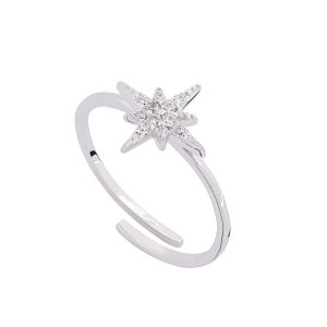 Scream Pretty Starburst Ring - Silver