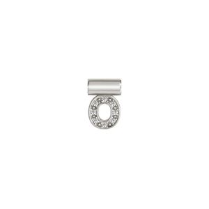 Nomination SeiMia pendant with letter O - Sterling Silver and Zirconia