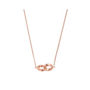 Olivia Burton Rose Gold Interlink Necklace