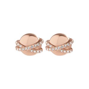 Olivia Burton Planet Rose Gold Stud Earrings OBJCLE49