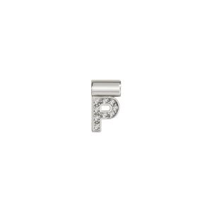 Nomination SeiMia pendant with letter P - Sterling Silver and Zirconia 