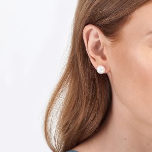 Jersey Pearl 9-10mm Pearl Stud Earrings 1509946