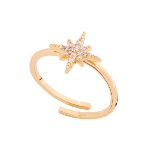 Scream Pretty Starburst Ring - Gold