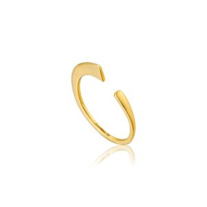 Ania Haie Geometry Adjustable Ring