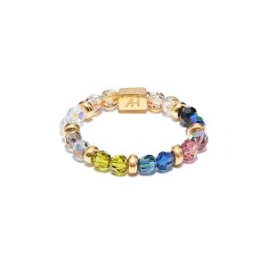 Annie Haak Crystal Shimmer Gold Plated Ring