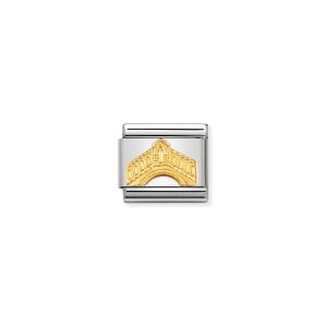 Nomination Classic Monuments Rialto Bridge Charm - 18k Gold - 030123/26