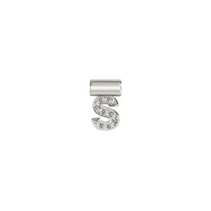 Nomination SeiMia pendant with letter S - Sterling Silver and Zirconia - 147115_019