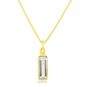 Shyla London Sandi Necklace Crystal Clear