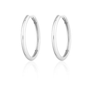 Scream Pretty Perfect Hoop Earrings - Silver SPS-267