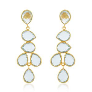 Shyla London Sheena Earrings - Soft Light Blue