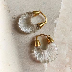 Shyla London Ettienne Earrings - Crystal Clear