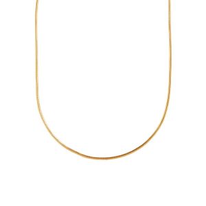 Shyla London Thick Snake Chain Gold Necklace