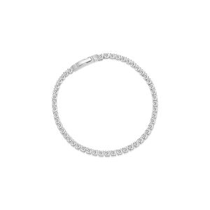 Sif Jakobs Silver Ellera Grande Bracelet with White Zirconia - SJ-B2870-CZ-17
