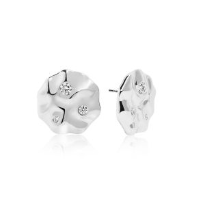 Sif Jakobs Earrings Acerra, silver with white zirconia SJ-E0020-CZ