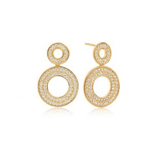 Sif Jakobs Earrings Valiano Due - 18k Gold Plated With White Zirconia
SJ-E1054-CZ(YG)