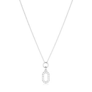Sif Jakobs Capizzi Piccolo Necklace - with White Zirconia