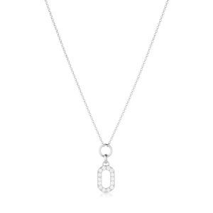 Sif Jakobs Capizzi Piccolo Necklace - with White Zirconia